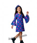 Hippie Vestido Anos 70 Infantil