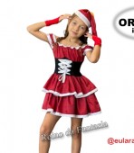 Mamãe Noel Charmosa Infantil