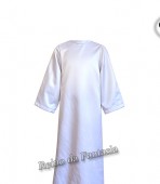 Túnica branca infantil