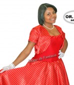 Anos 60 vestido com bolero - adulto