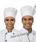 Chapéu Mestre Cuca em Tecido (Tok)