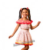Conjunto Junino Charmosinha - infantil