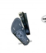 Cinturão plástico preto de um coldre de Cowboy Toy Story