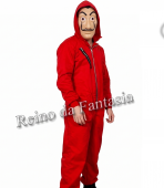 Casa de Papel - Macacão adulto