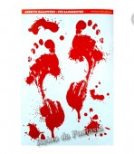 Adesivo Sangrento - Pés