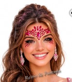 Adesivo Facial Strass Carnaval