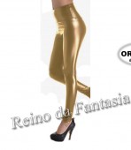 Calça legging ouro/bronze