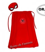 Kit Capa Herói (Capa e Máscara) - Homem Aranha
