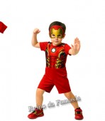 Homem de Ferro Curto Infantil