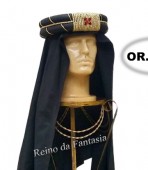 Turbante Árabe com lenço