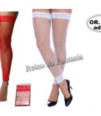 Meia 7/8 Rede Legging (sem pé) Branca ou Vermelha