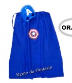 Kit capa Herói (capa e máscara) - Capitão América