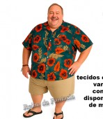 Camisa Havaiana Adulto EXG